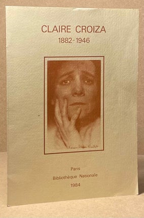 Item #89608 Claire Croiza 1882-1946. Jean-Michel Nectoux
