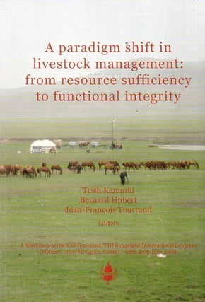Item #89639 A paradigm shift in livestock management: from resource sufficiently to functional...