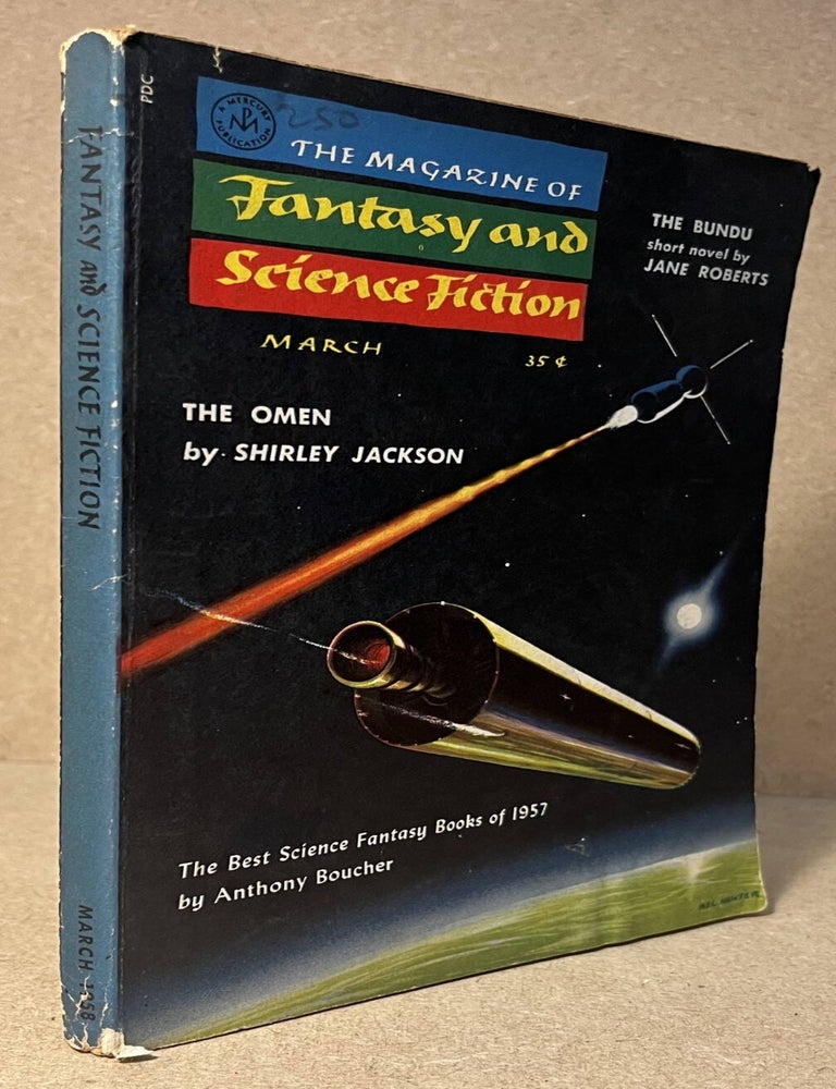 Item #89984 The Magazine of Fantasy and Science Fiction _ Volume 14, No. 3 _ March. Anthony Boucher, text.