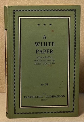 Item #90326 A White Paper. Anonymous, Jean Cocteau, preface and