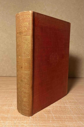 Item #90509 The Collected Works of Henrik Ibsen_ Volume III_ Brand. Henrik Ibsen, C. H. Herford