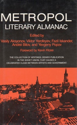 Item #90803 Metropol_ Literary Almanac_ The Collection of Writings, Denied Publication In the...
