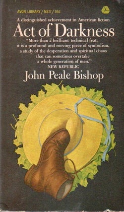Item #91864 Act of Darkness. John Peale Bishop