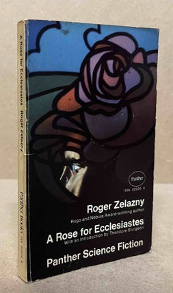 Item #93539 A Rose for Ecclesiastes. Roger Zelazny