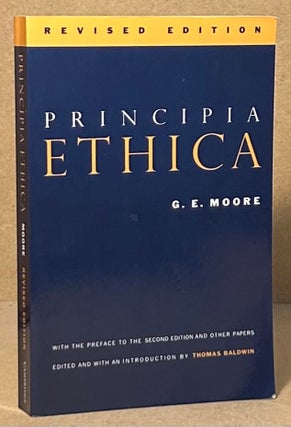 Item #93810 Principia Ethica. G. E. Moore