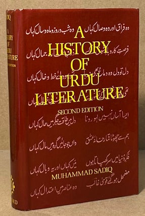 Item #93881 A History of Urdu Literature. Muhammad Sadiq