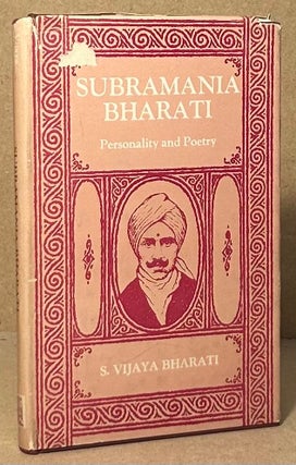 Item #93904 Subramania Bharati _ Personality Poetry. S. Vijaya Bharati