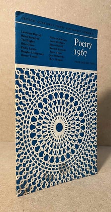 Item #93912 Critical Quarterly Poetry Supplement Number 8 _ Poetry 1967. C. B. Cox, A. E. Dyson,...