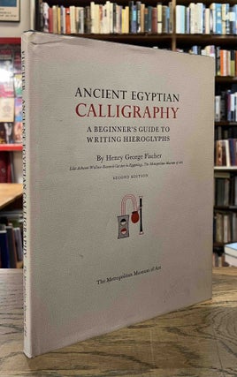 Item #93976 Ancient Egyptian Calligraphy _ A Beginner's Guide to Writing Hieroglyphs. Henry...