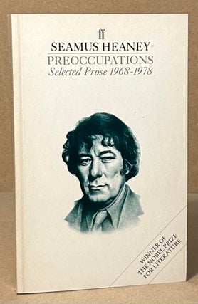 Item #94444 Preoccupations _ Selected Prose 1968-1978. Seamus Heaney