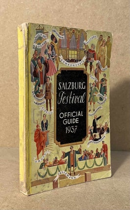 Item #94577 Salzburg Festivals _ Official Guide 1937. Otto Kunz