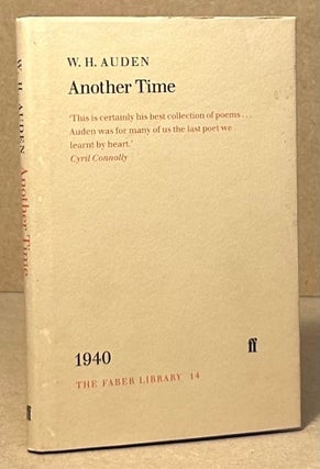 Item #95049 Another Time. W. H. Auden