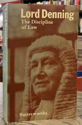 Item #95224 The Discipline of Law. Lord Denning