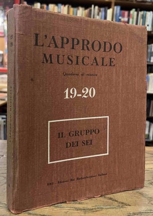 Item #95407 L'Approdo Musicale _ Quaderni di Musica _ 19-20. Alberto Mantelli