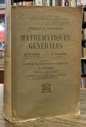 Item #95647 Exercices et Complements de Mathematiques Generales _ Faisant Suite au Cours de...