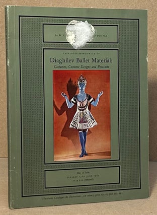 Item #95691 Diaghilev Ballet Material : Costumes, Costume Designs and Portraits. N/A
