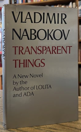 Item #95768 Transparent Things. Vladimir Nabokov