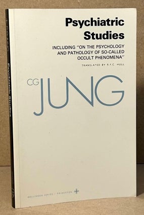 Item #95996 Psychiatric Studies. C. G. Jung, R. F. C. Hull, trans