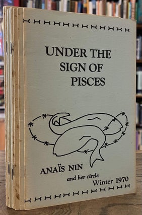 Item #96012 Under the Sign of Pisces _ 8 Volumes. Anais Nin, text
