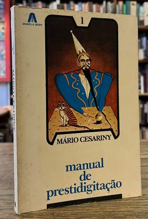 Item #96064 manual de prestidigitacao. Mario Cesariny