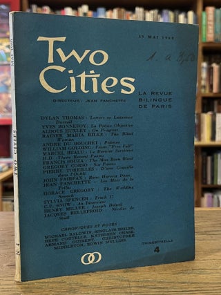 Item #96591 Two Cities _ 15 Mai 1960. Jean Fanchette, text