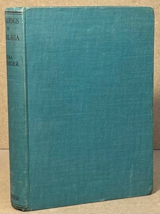 Item #98457 Wanderings in Yugoslavia. Nora Alexander