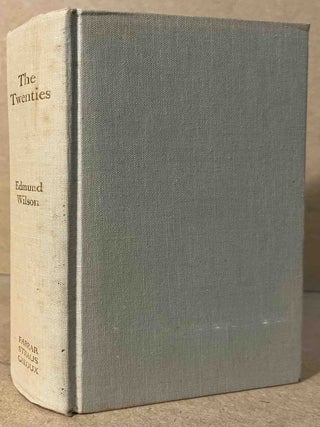 Item #98883 The Twenties _ From Notebooks and Diaries of the Period. Edmund Wilson, Leon Edel,...