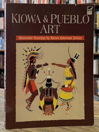 Item #98925 Kiowa & Pueblo Art _ Watercolor Paintings by Native American Artists. J. J. Brody, ed...