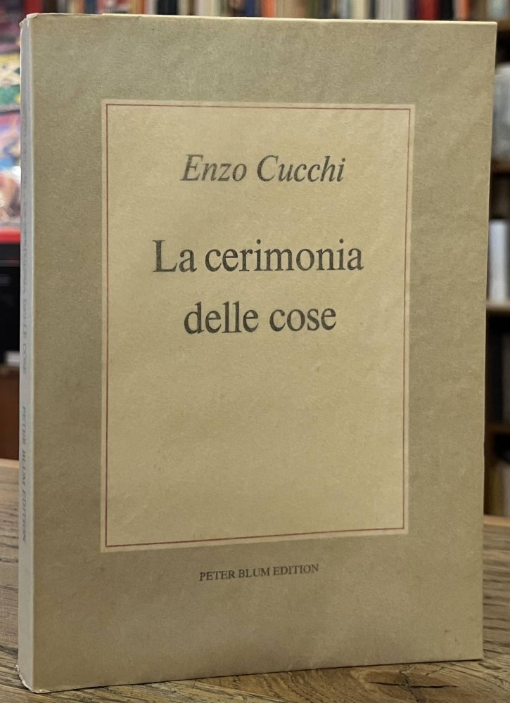 Mario Docono La cerimonia delle cose _ The Ceremony of Things | Enzo Cucchi, Mario ...