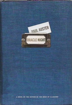 Item #P20859 Oracle Night. Paul Auster