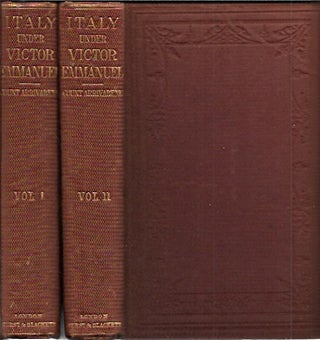 Item #P28374 Italy under Victor Emmanuel__A Personal Narrative__Two Volumes. Count Charles...